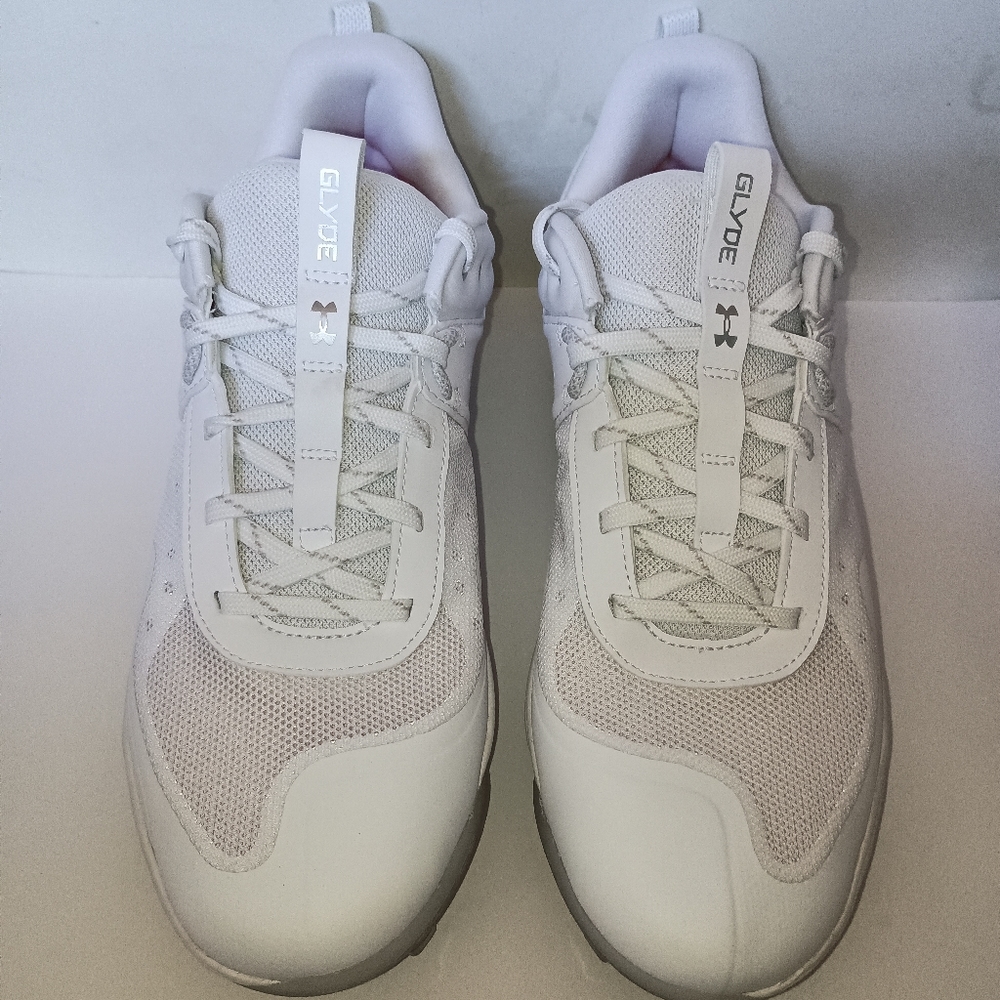 Under Armour Glyde MT TPU Softball Cleats White 3024329-101 Women's Size 11
